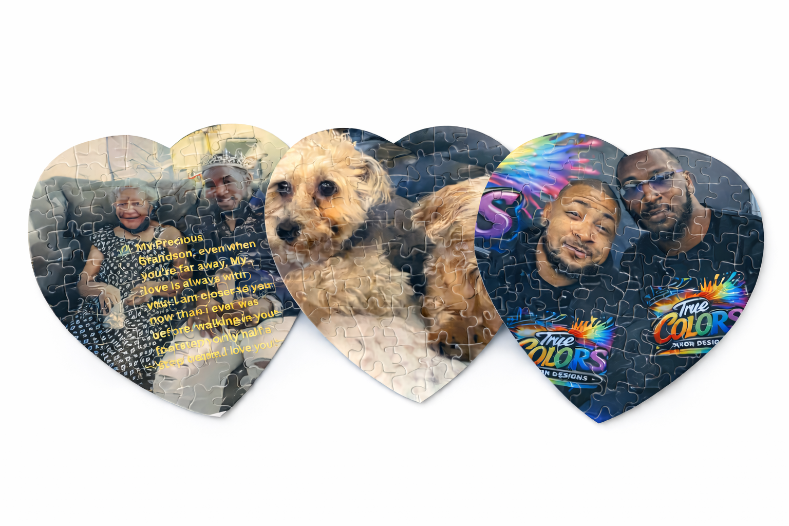 Custom Heart-Shaped Photo Puzzle ❤️🧩