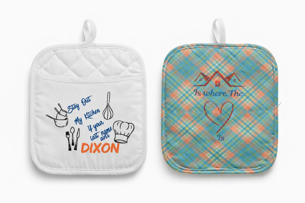 Custom Pot Holder Sets 🍳🔥