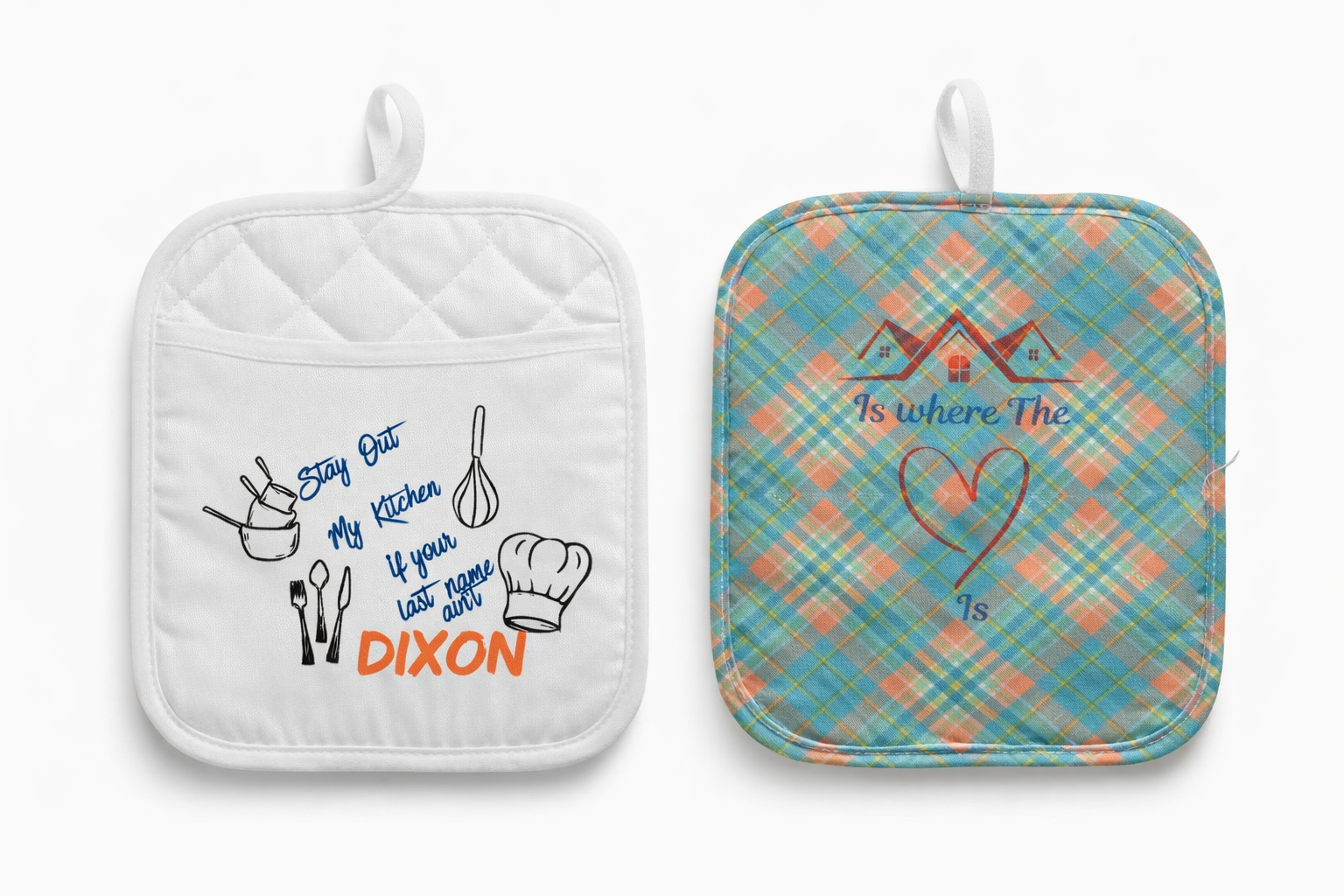 Custom Pot Holder Sets 🍳🔥